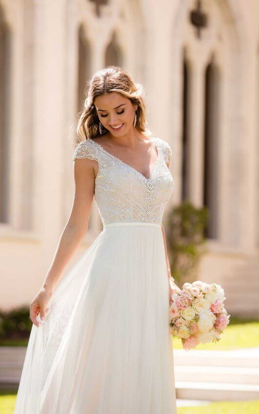 Gown Designs Beautiful And Simple Wedding Dresses Wedding Dress