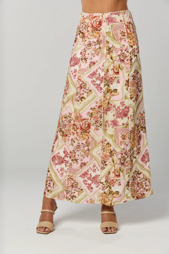 VAUGHN PANELLED SKIRT