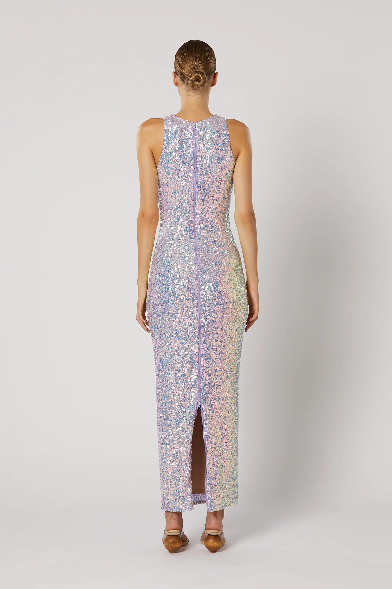 ALANI ZIP BACK TIE DRESS