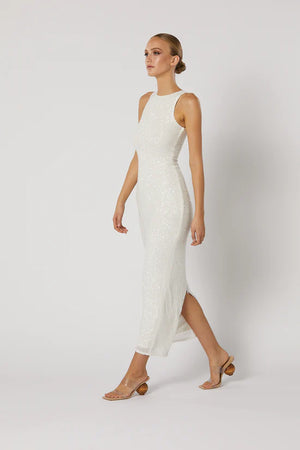 REYNA ZIP BACK DRESS