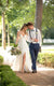 CASUAL WEDDING DRESS WITH BEADED BODICE