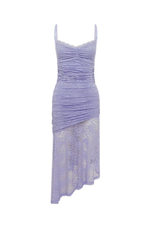 DIA ASYMMETRICAL HEM MIDI DRESS