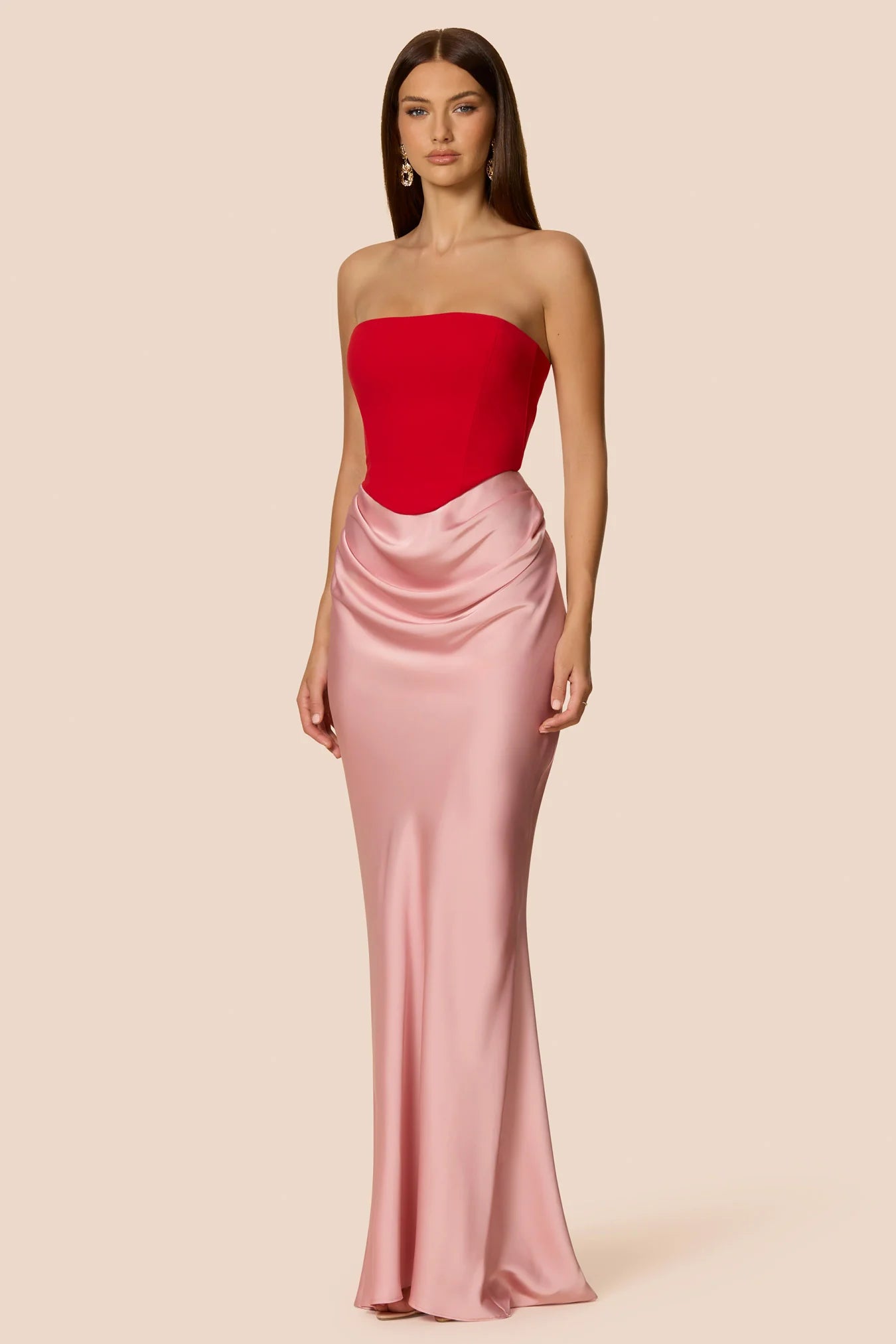 CHIARA STRAPLESS GOWN