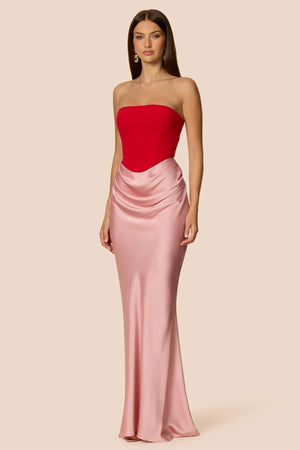 CHIARA STRAPLESS GOWN