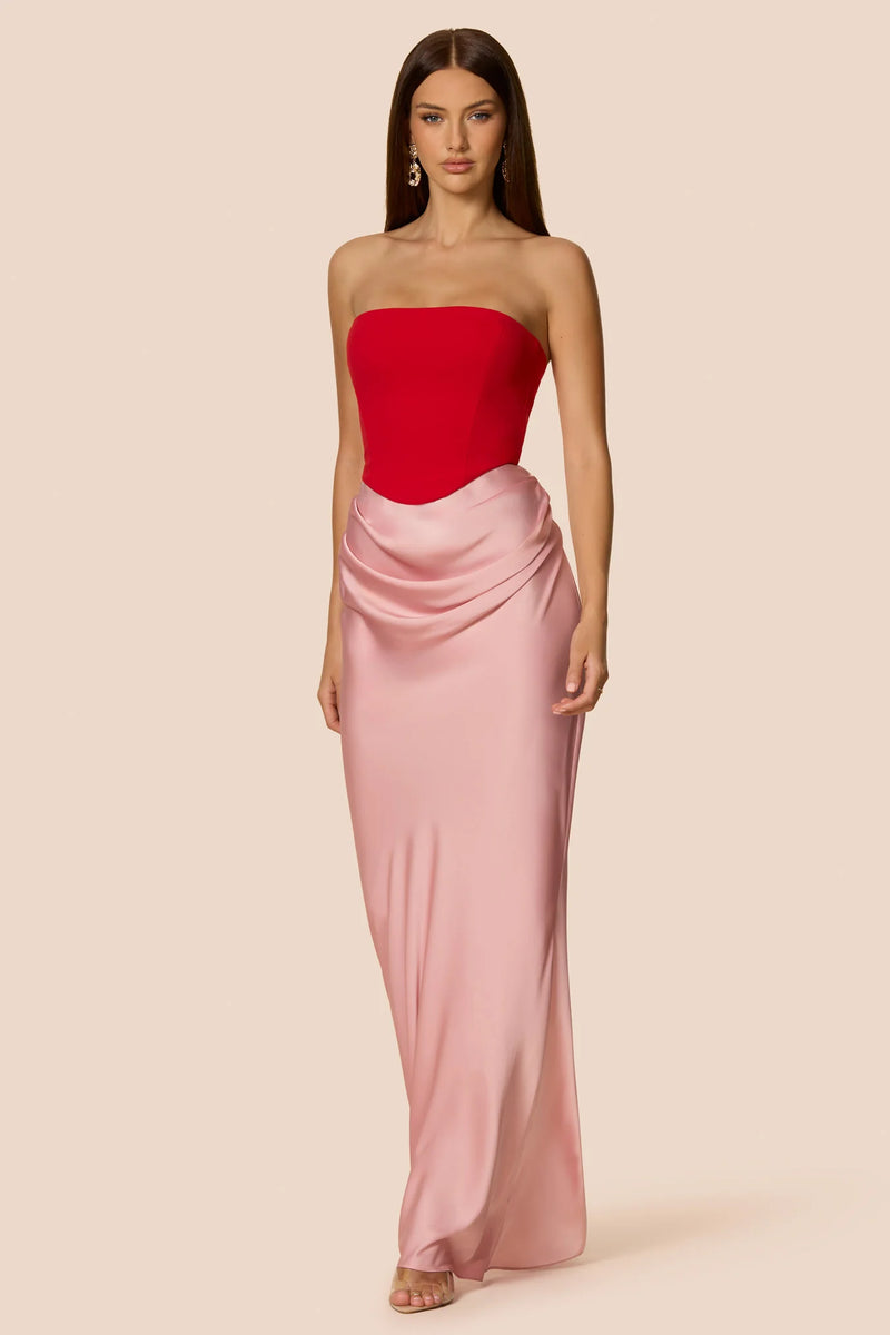 CHIARA STRAPLESS GOWN