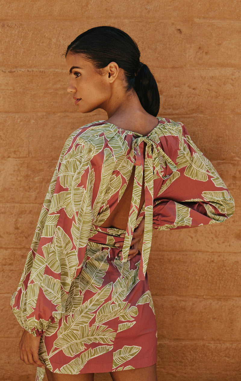 GARLAND SHELL DRESS