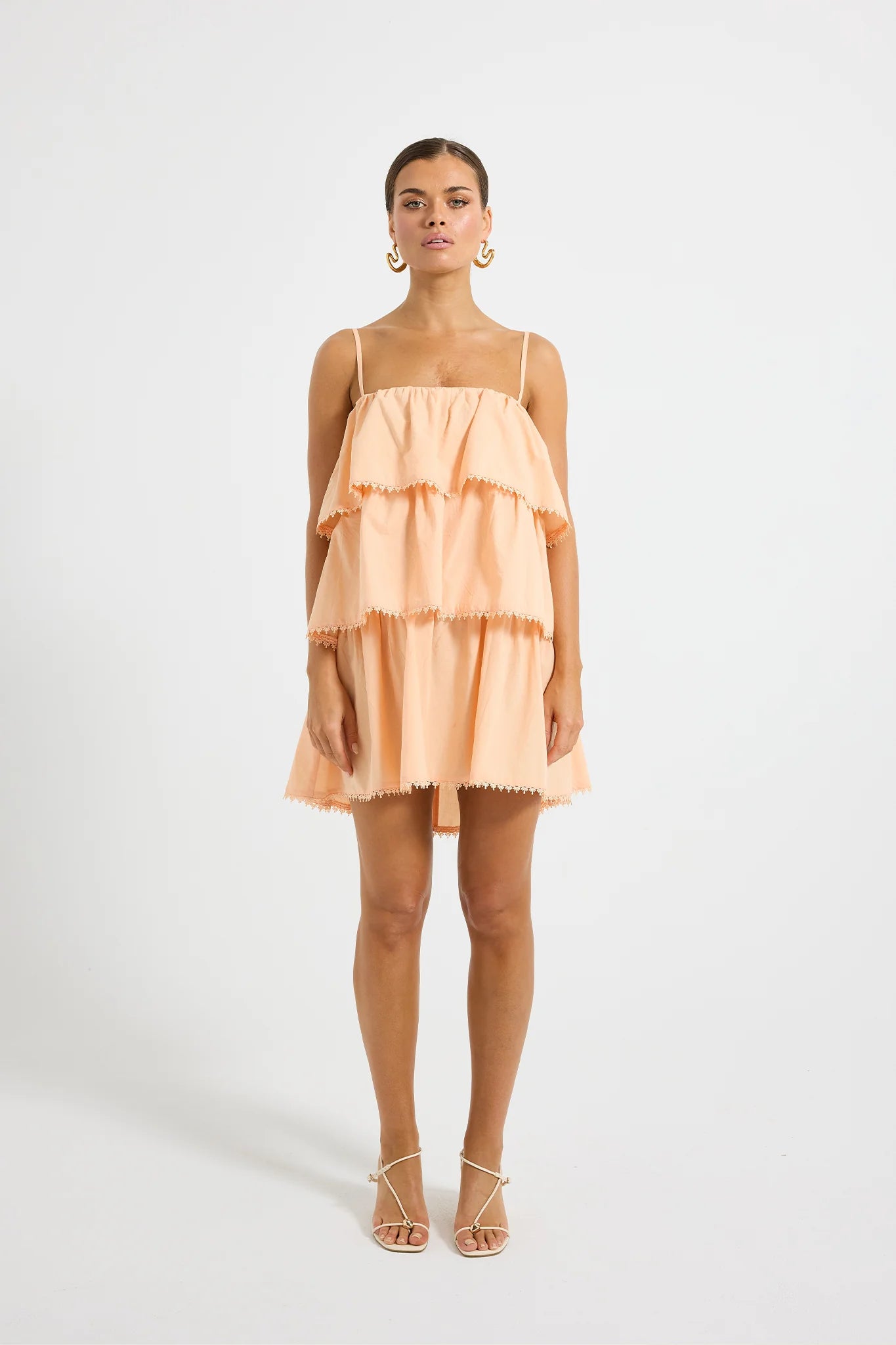 STEVIE TIERED MINI DRESS