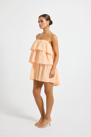 STEVIE TIERED MINI DRESS