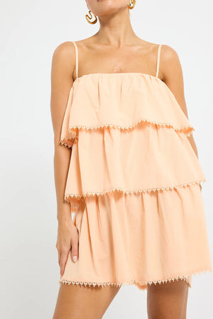 STEVIE TIERED MINI DRESS