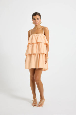 STEVIE TIERED MINI DRESS