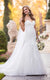 FORM-FITTING LACE WEDDING DRESS - 6470