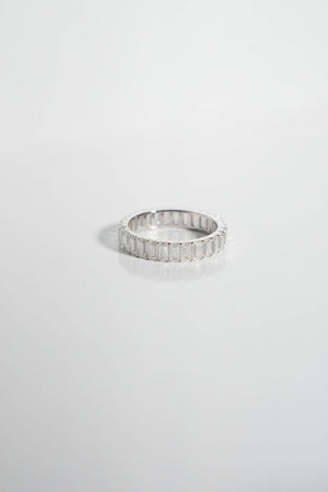 LARGE BAGUETTE WEDDING BAND