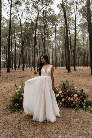 WHITE APRIL GOWN - WA6141