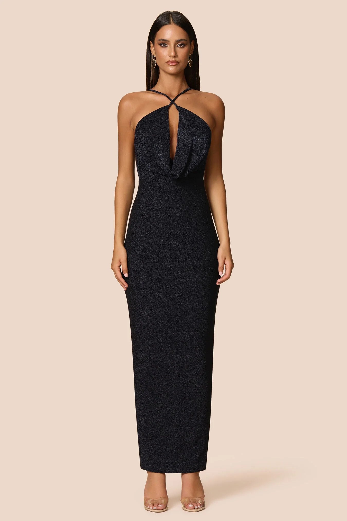 BIANCA 2WAY HALTER GOWN