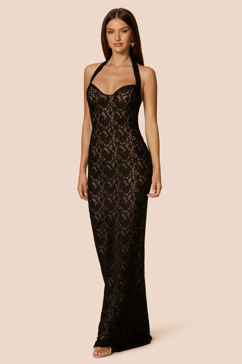MYSTIQUE HALTER GOWN