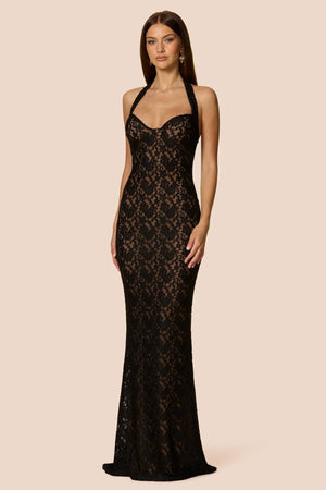 MYSTIQUE HALTER GOWN