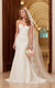6124 - Romantic Lace Over Satin Wedding Dress