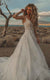 7336 - Sparkling A-Line Wedding Dress with Off-the-Shoulder Strap